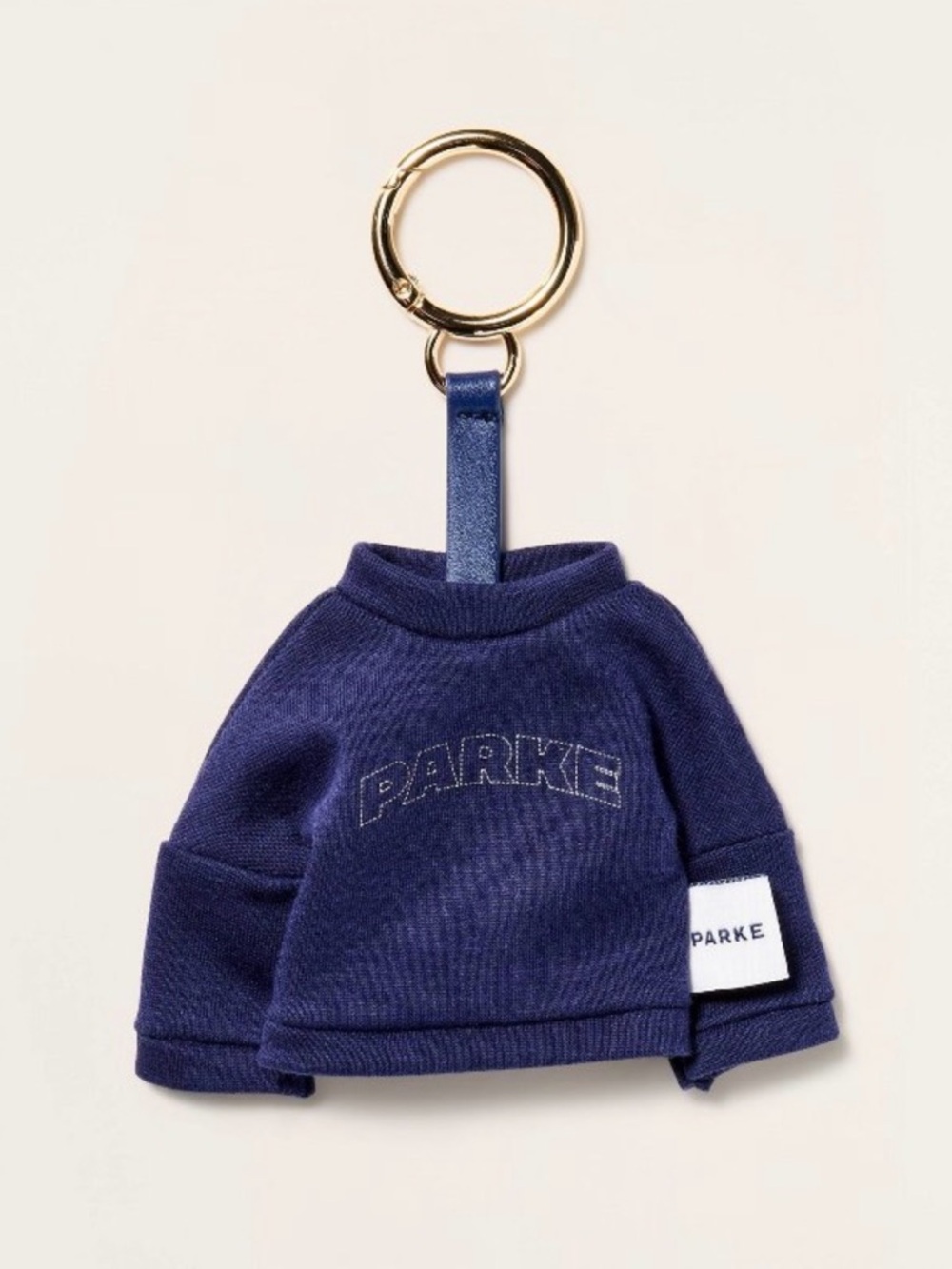 PARKE X TARGET MOCKNECK SWEATSHIRT NAVY KEYCHAIN VIRAL SOLD OUT IN HAND NWT